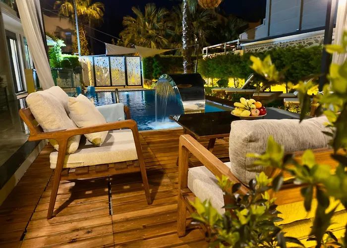 Vilă Annabell1 With Swimming Pool And Jacuzzi, 3 Floors Belek