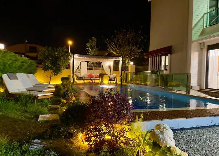 Annabell1 With Swimming Pool And Jacuzzi, 3 Floors * Belek