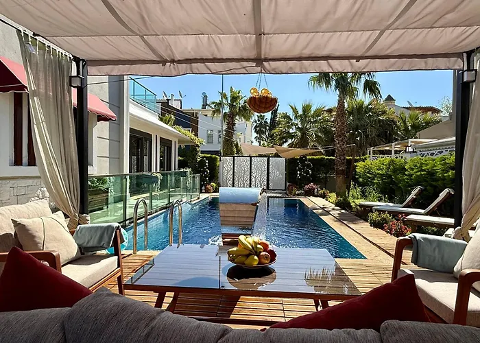 Vilă Annabell1 With Swimming Pool And Jacuzzi, 3 Floors Belek